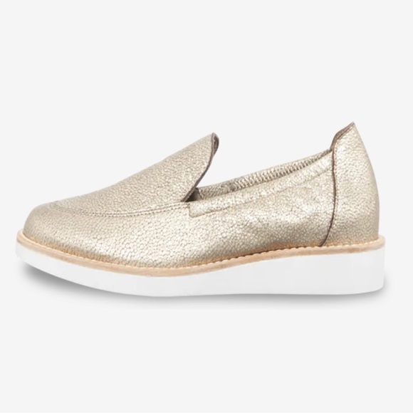 Arche Shoes - Arche Gold Metallic Danock Mocassins Shoes Size 41 or 9.5 US